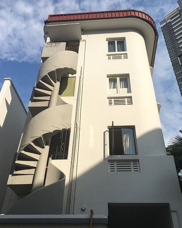 Perhaps it was because I had spent too much time reading fairytales in the children&rsquo;s bookstore across the street, but this staircase reminded me a bit of Jack and the Beanstalk, winding it&rsquo;s way into the clouds.
.
.
.
.
.
#iamatraveler #