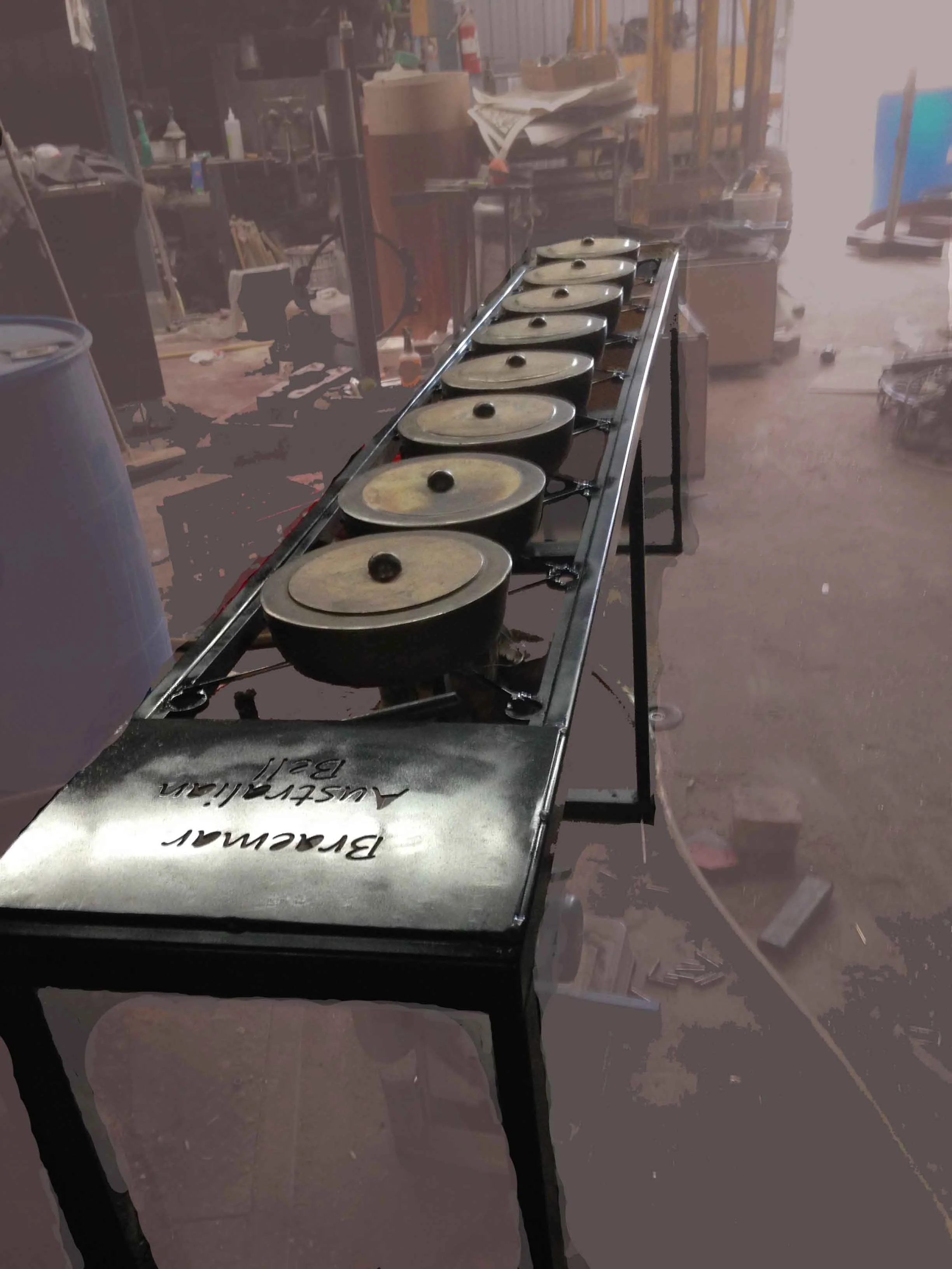 Hasell 2015 Braemar College Gong set.jpg