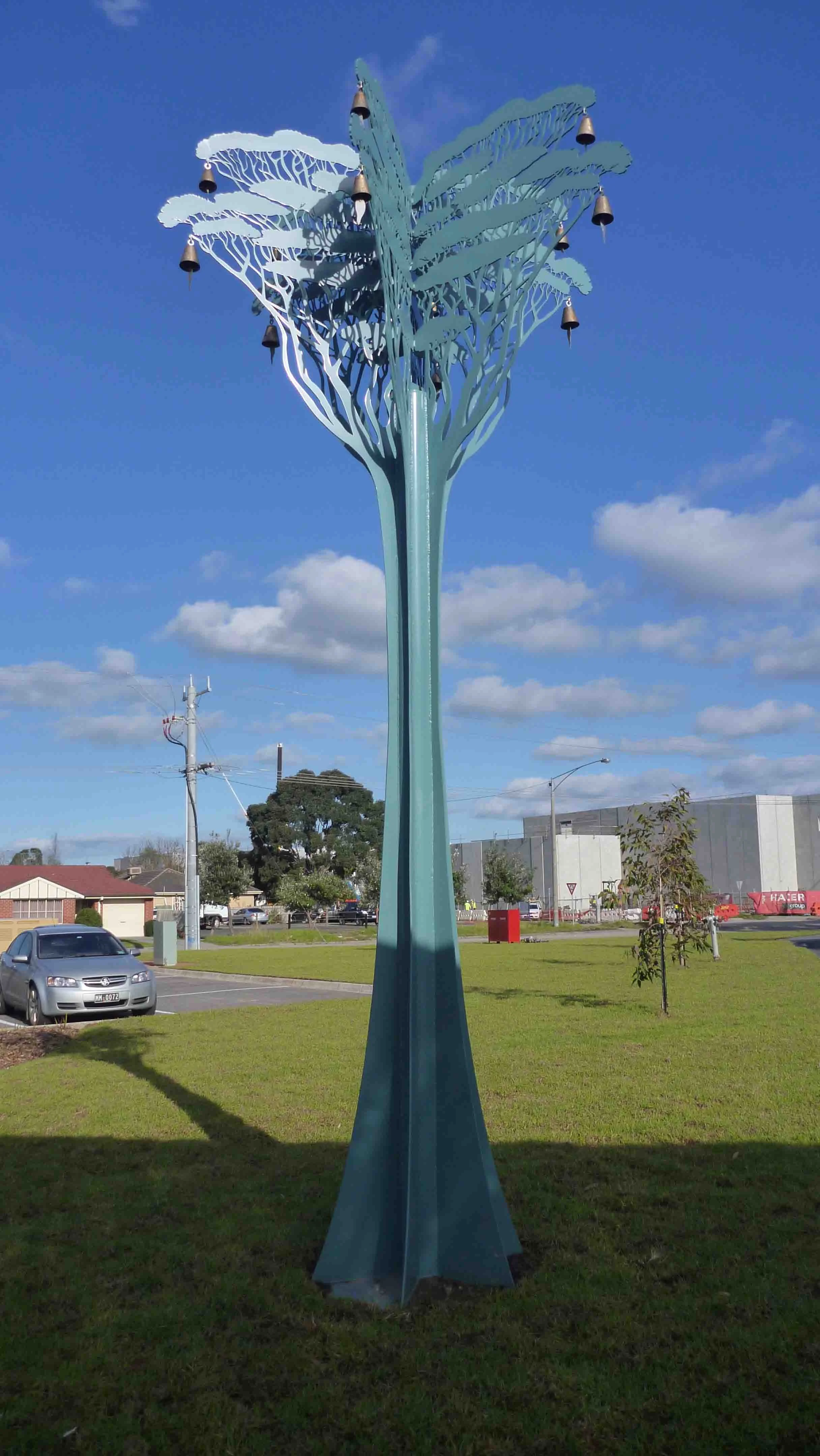 Hasell 'Federation bell tree' Pakenham Library, 2011