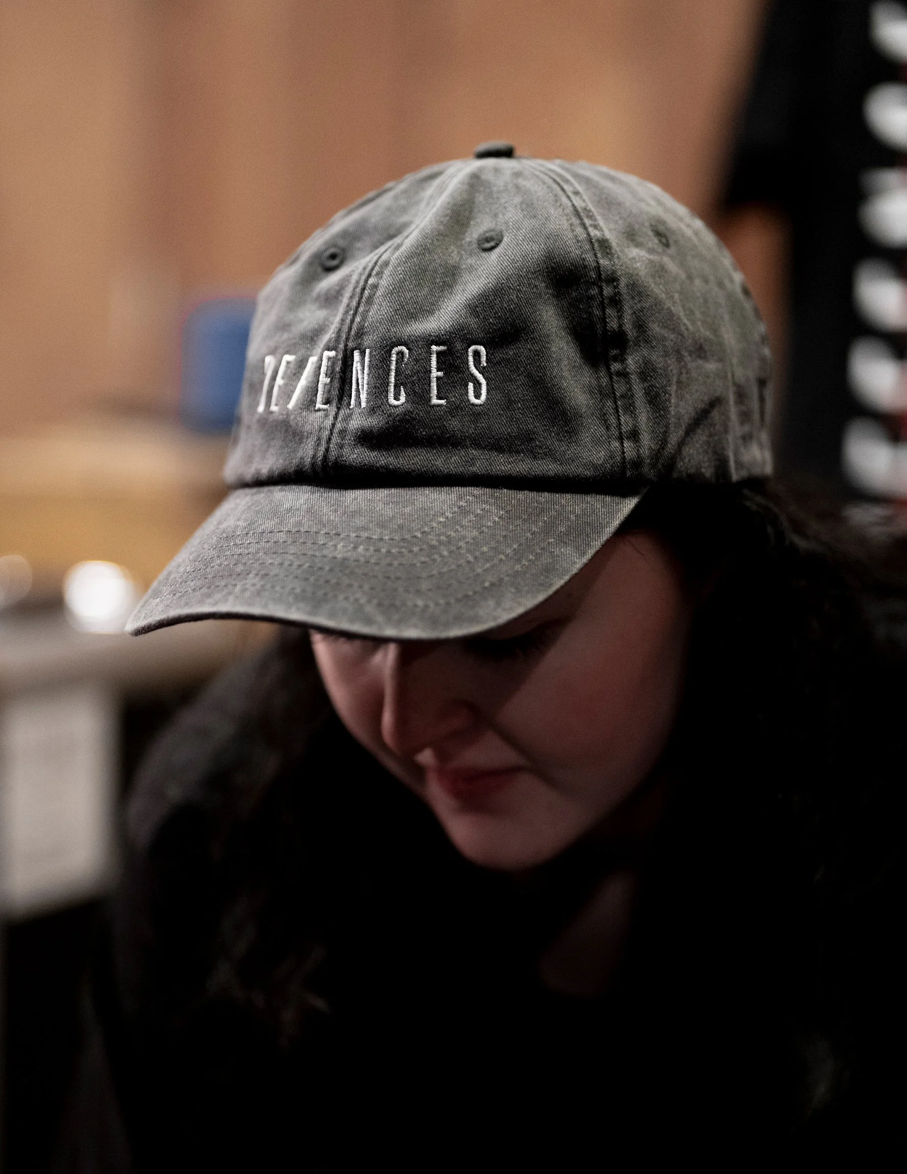 Dad Cap Black Photoshoot 2.JPG