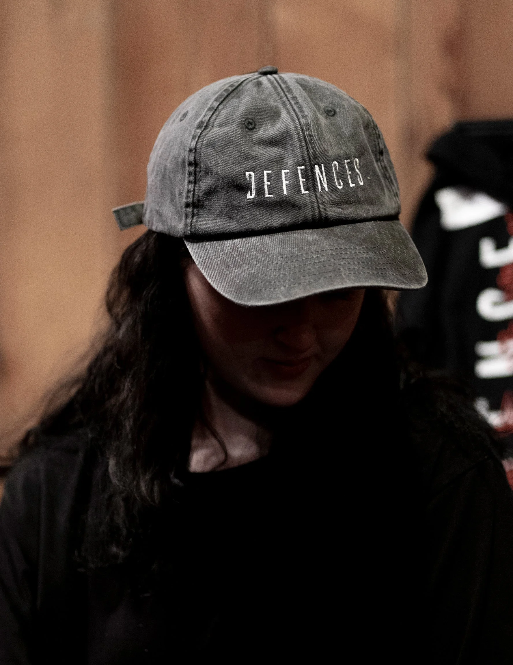 Dad Cap Black Photoshoot 3.JPG