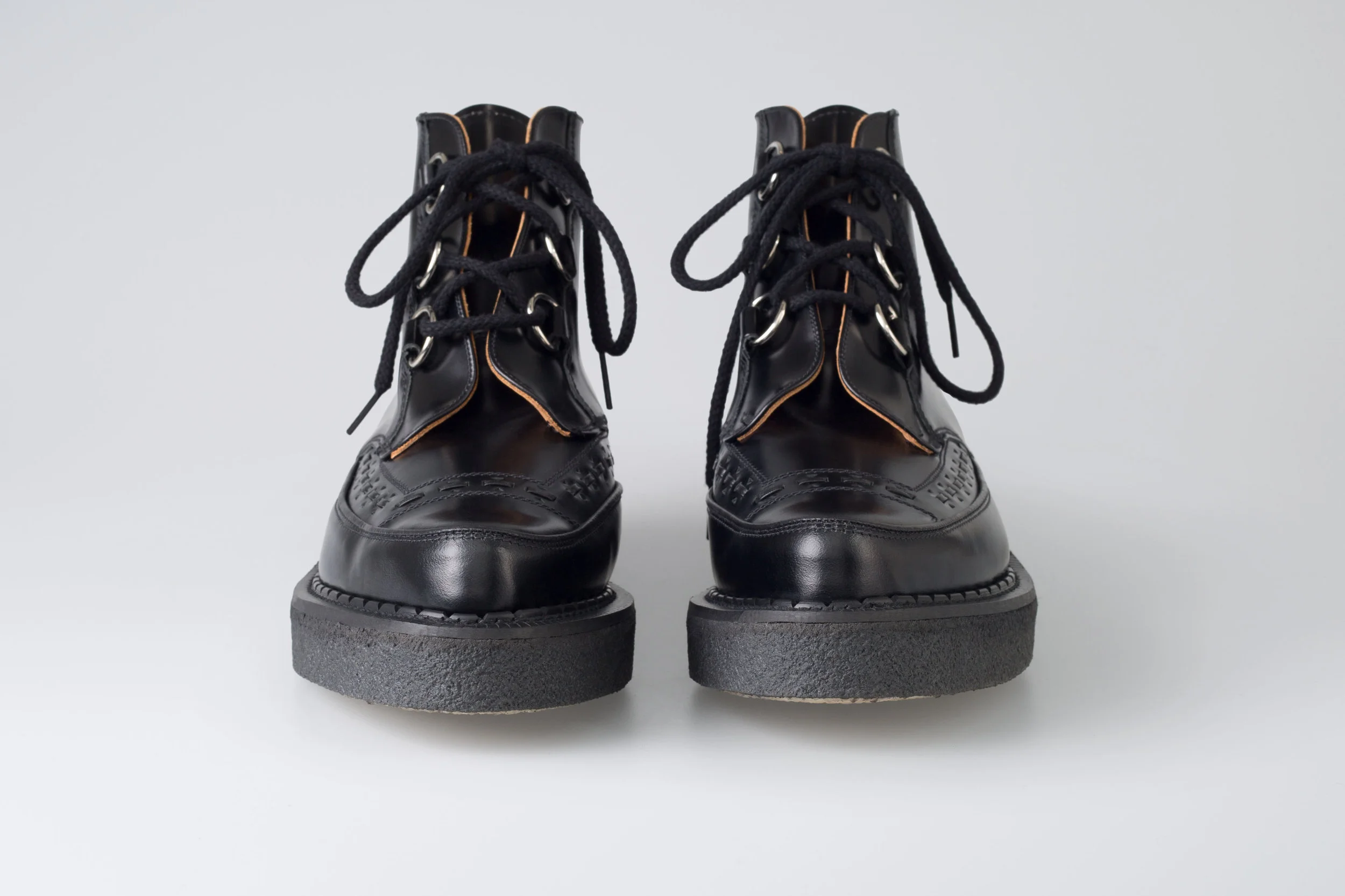black creeper boots