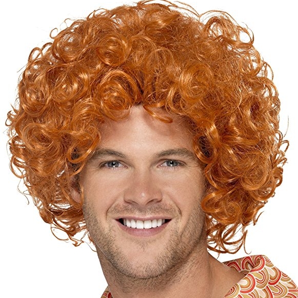 Curly Ginger Afro Wig