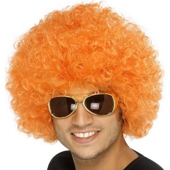 Bright Ginger Afro Wig