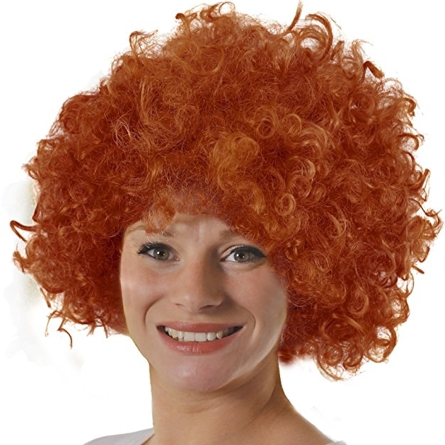 Frizzy Ginger Afro Wig