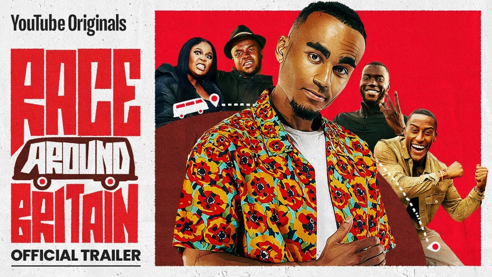 Munya Chawawa's Massive Road Trip! | Race Around Britain | Official Trailer