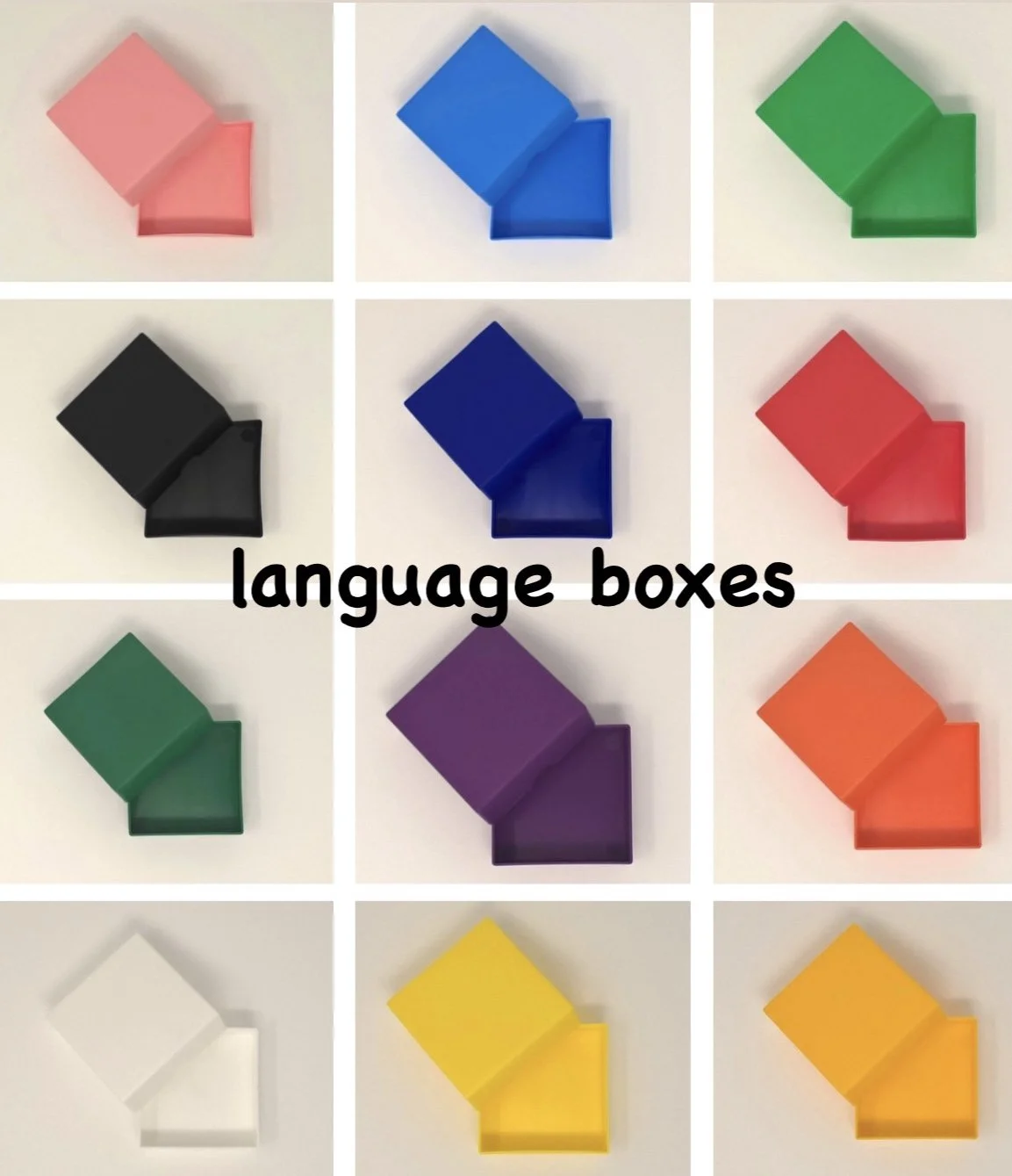 language boxes 