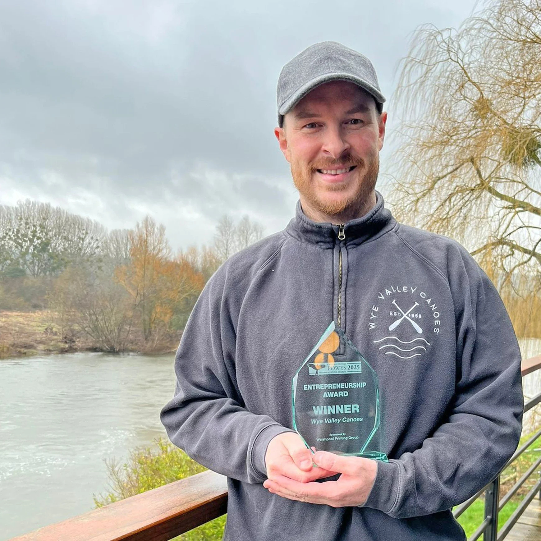 River Wye canoe hire entrepreneur triumphs at Powys Business Awards

Entrepreneur Joshua Houghton has literally paddled his own canoe to win a prestigious Powys Business Award.

Since taking over a small canoe hire company on the River Wye nine years