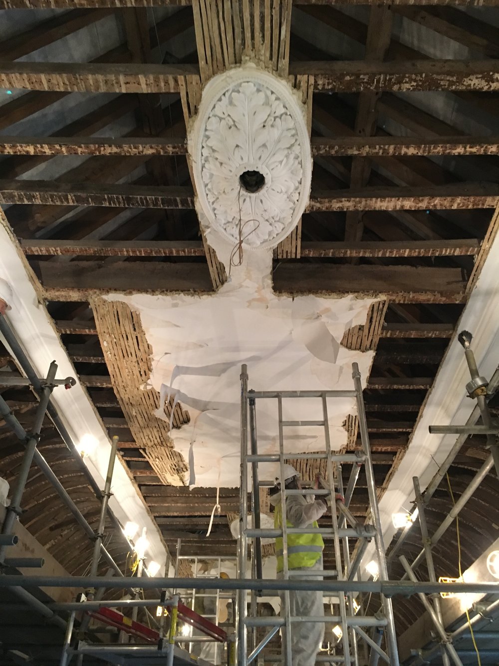 Glynde Place - Phase II - Gallery ceiling exposed.JPG