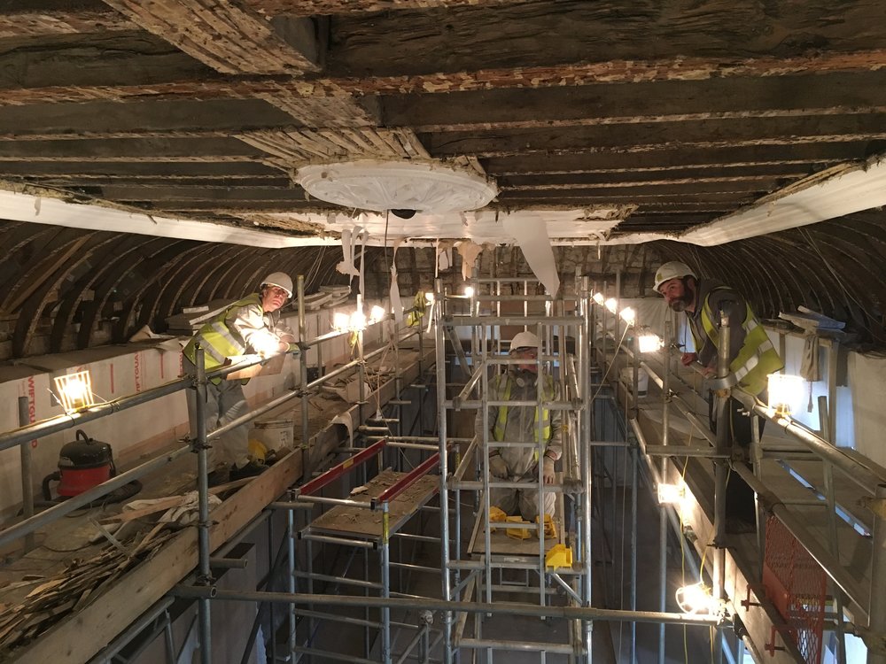 Glynde Place - Phase II - Gallery ceiling upclose.JPG