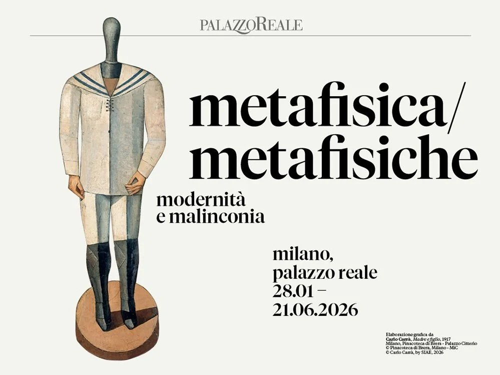 "Metafisica/Metafisiche", Palazzo Reale, Milano