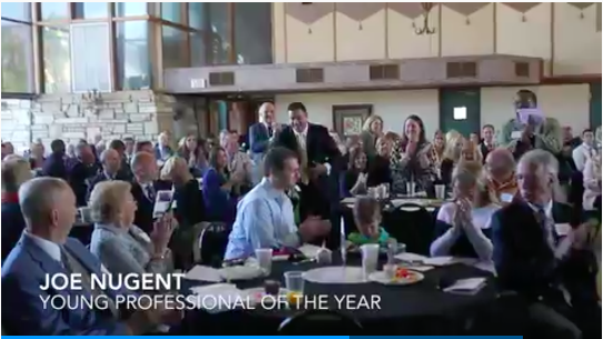  Joe Nugent recognized as the 2016 News-Press Young Professional of the Year. 
