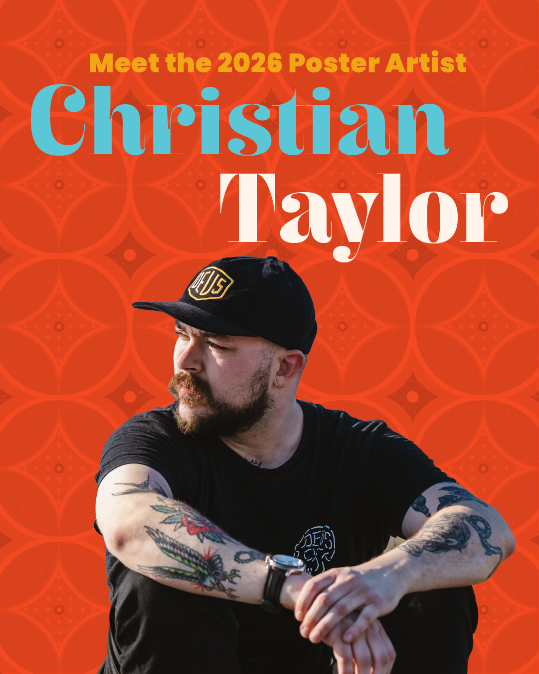 Meet Christian Taylor, 2026 Richmond Folk Festival Poster Artist