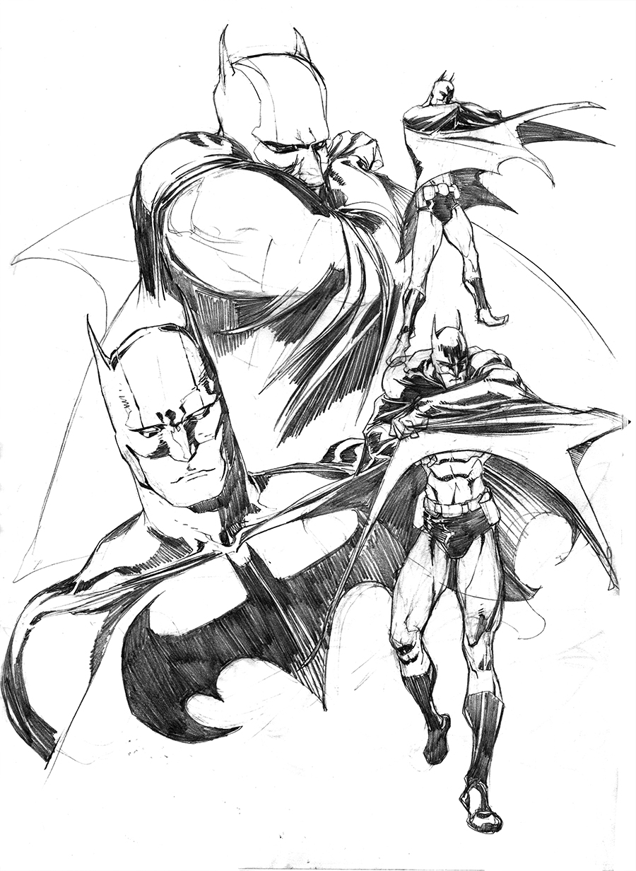 batman sketches koi turnbull batman sketches