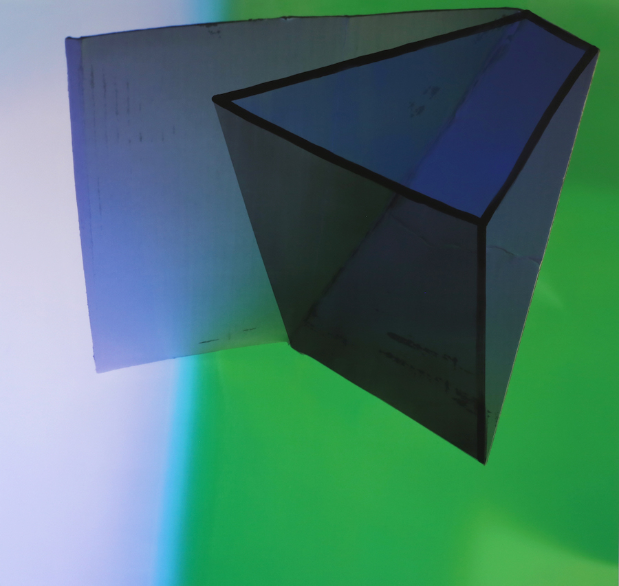 Kate Petley, A Place In Which To Fit , acrylic and pigmented ink on canvas, 72” x 76”, 2018. Photo courtesy of the artist