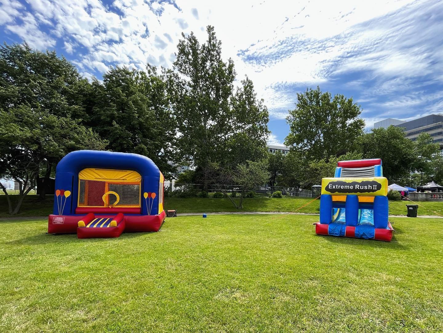 Happy Juneteenth! We are thrilled to be a part of the @dusablemuseum Juneteenth celebration ❤️🖤💚

Come play on some Dino Jumps and check out the other fun activities at this free event! 

#Juneteenth #DuSableMuseum #DinoJump #Chicago