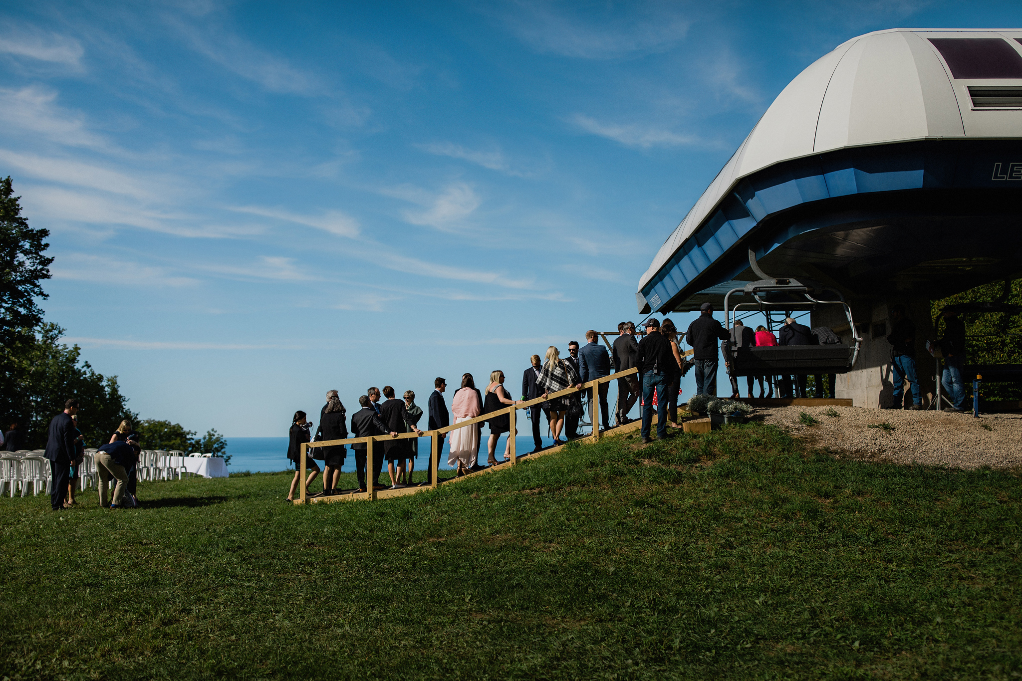 Rustic chic mountaintop wedding at Georgian Peaks Club