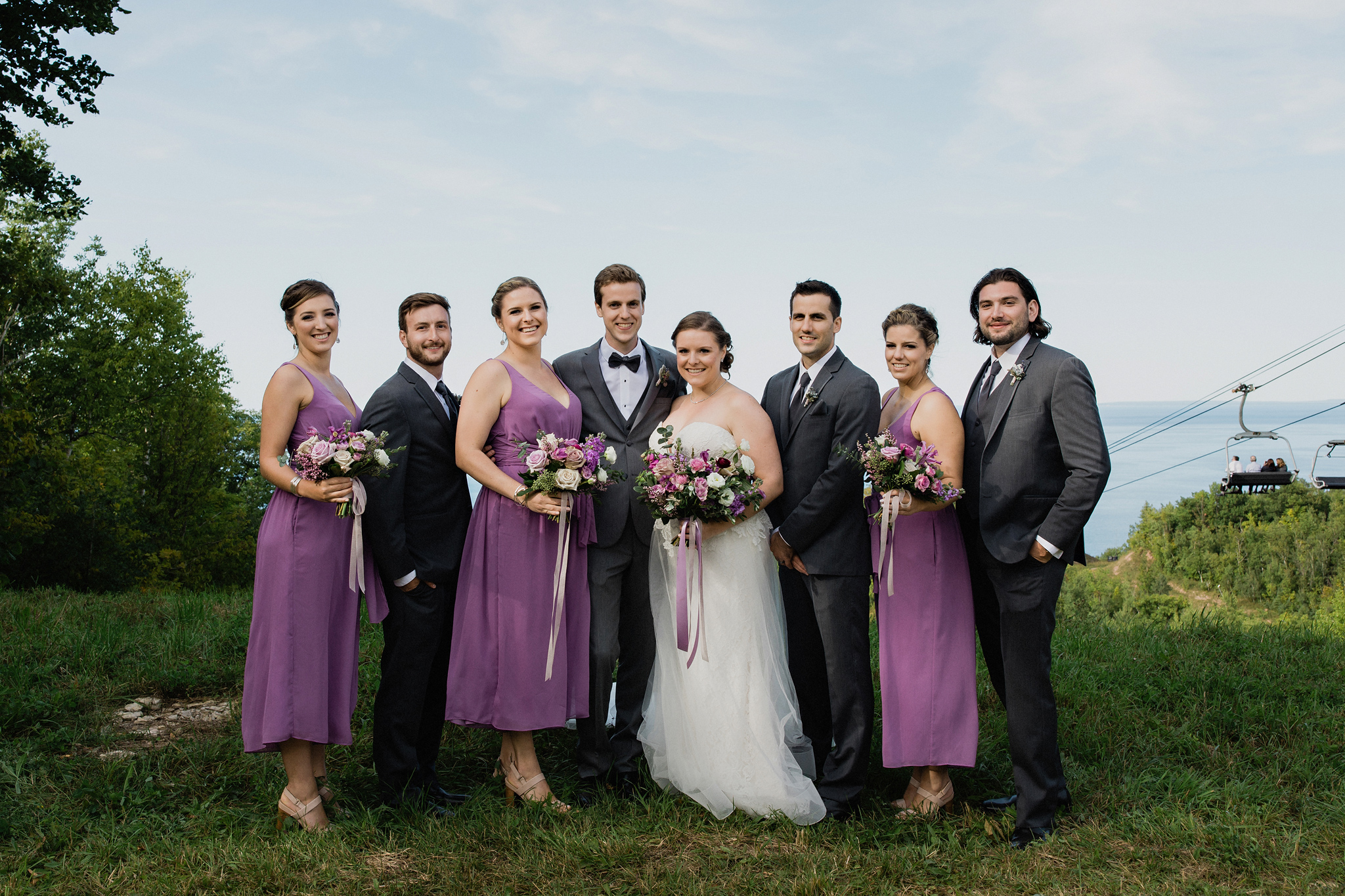 Rustic chic mountaintop wedding at Georgian Peaks Club