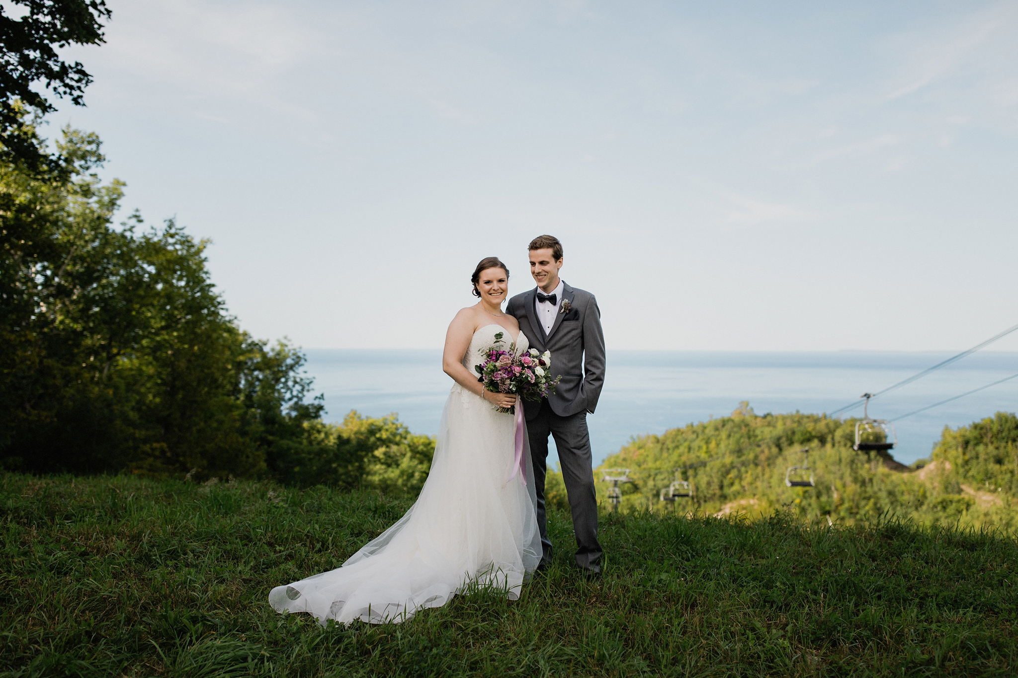 Rustic chic mountaintop wedding at Georgian Peaks Club