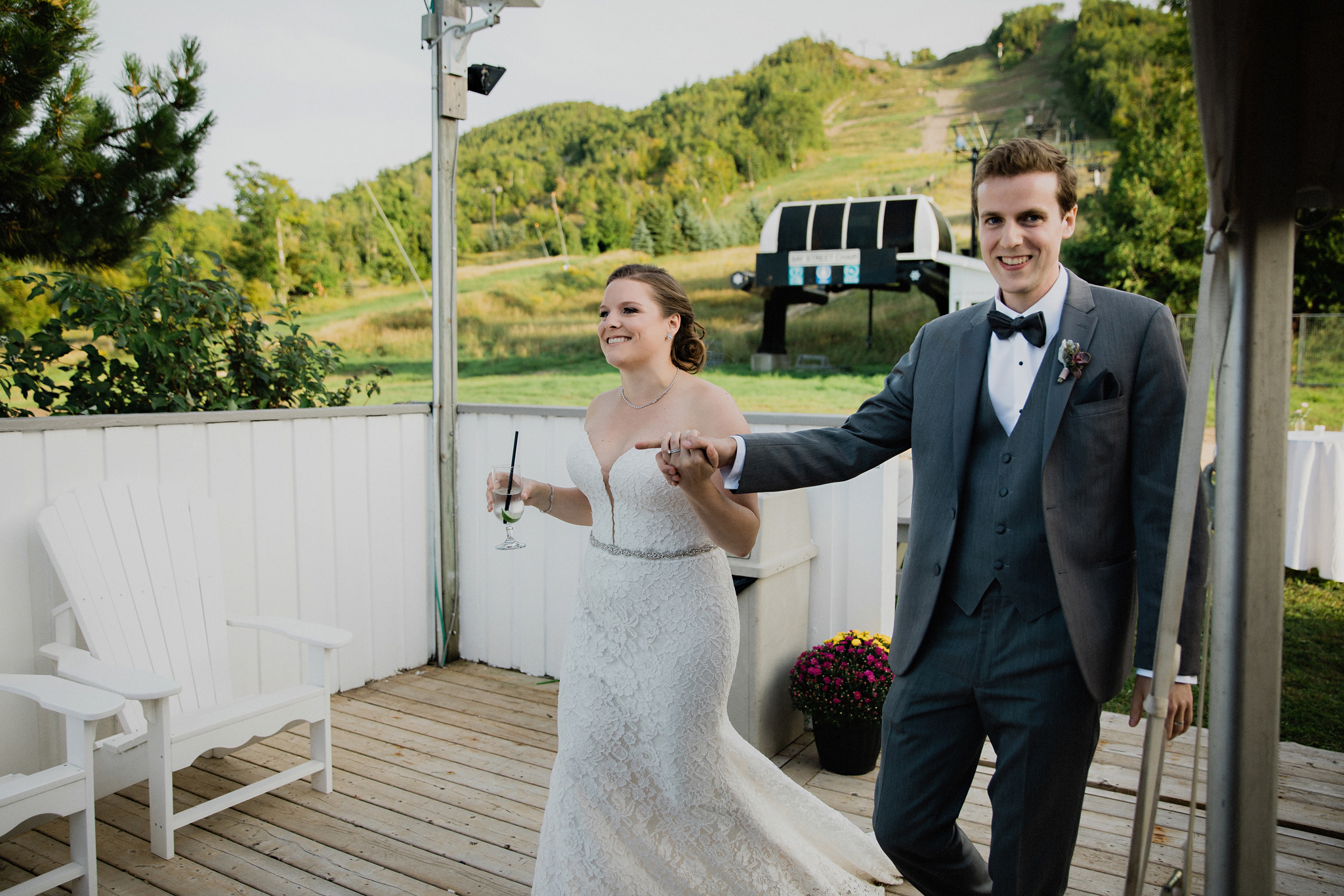 Rustic chic mountaintop wedding at Georgian Peaks Club