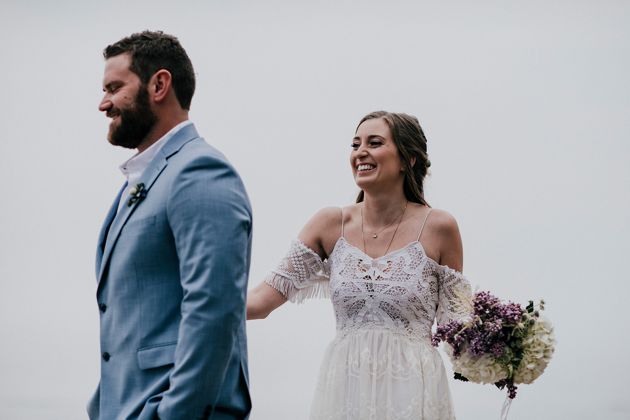 Intimate Boho Celtic Roots Equestrian Farm Wedding