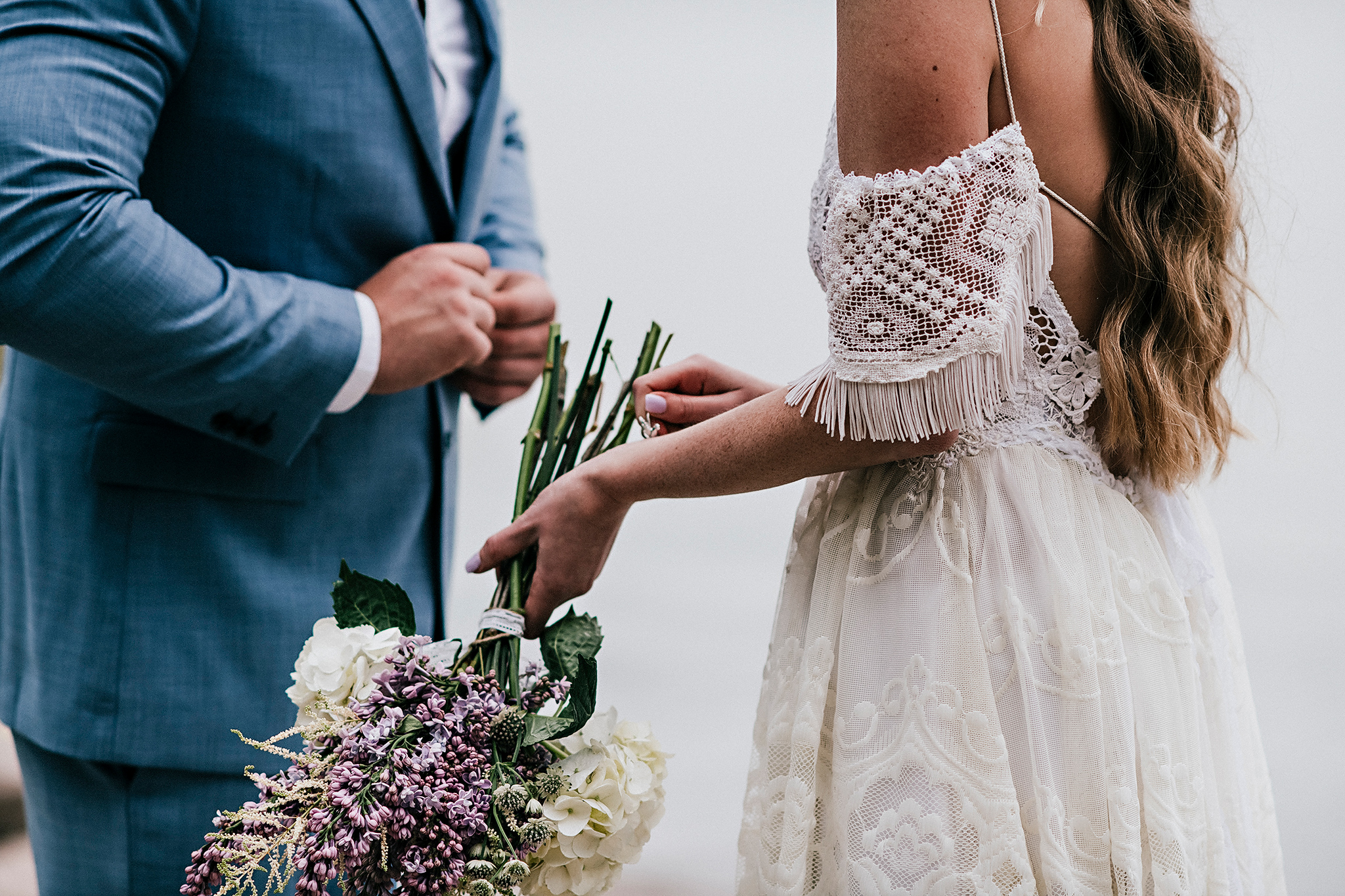 Intimate Boho Celtic Roots Equestrian Farm Wedding