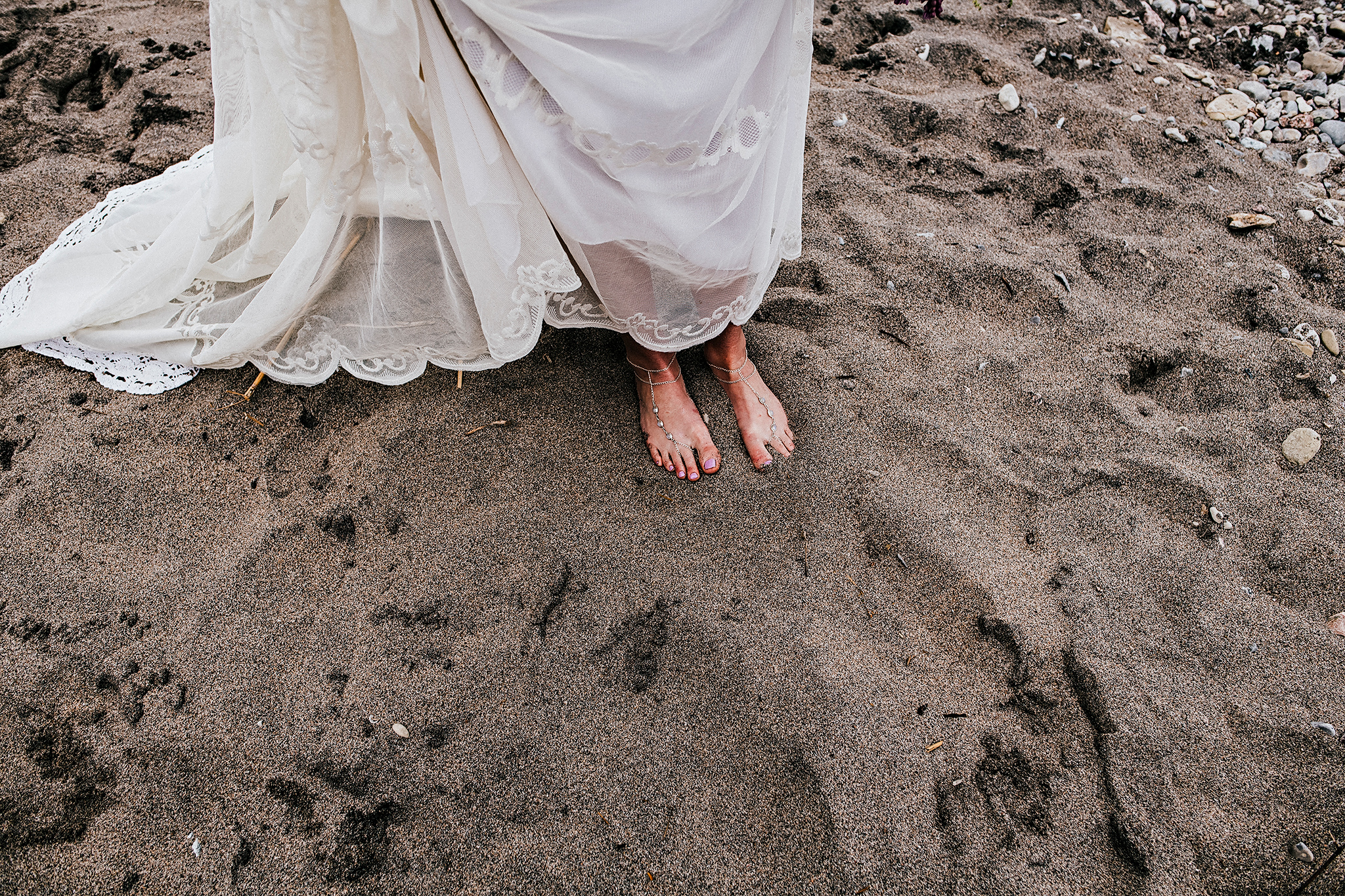 Intimate Boho Celtic Roots Equestrian Farm Wedding