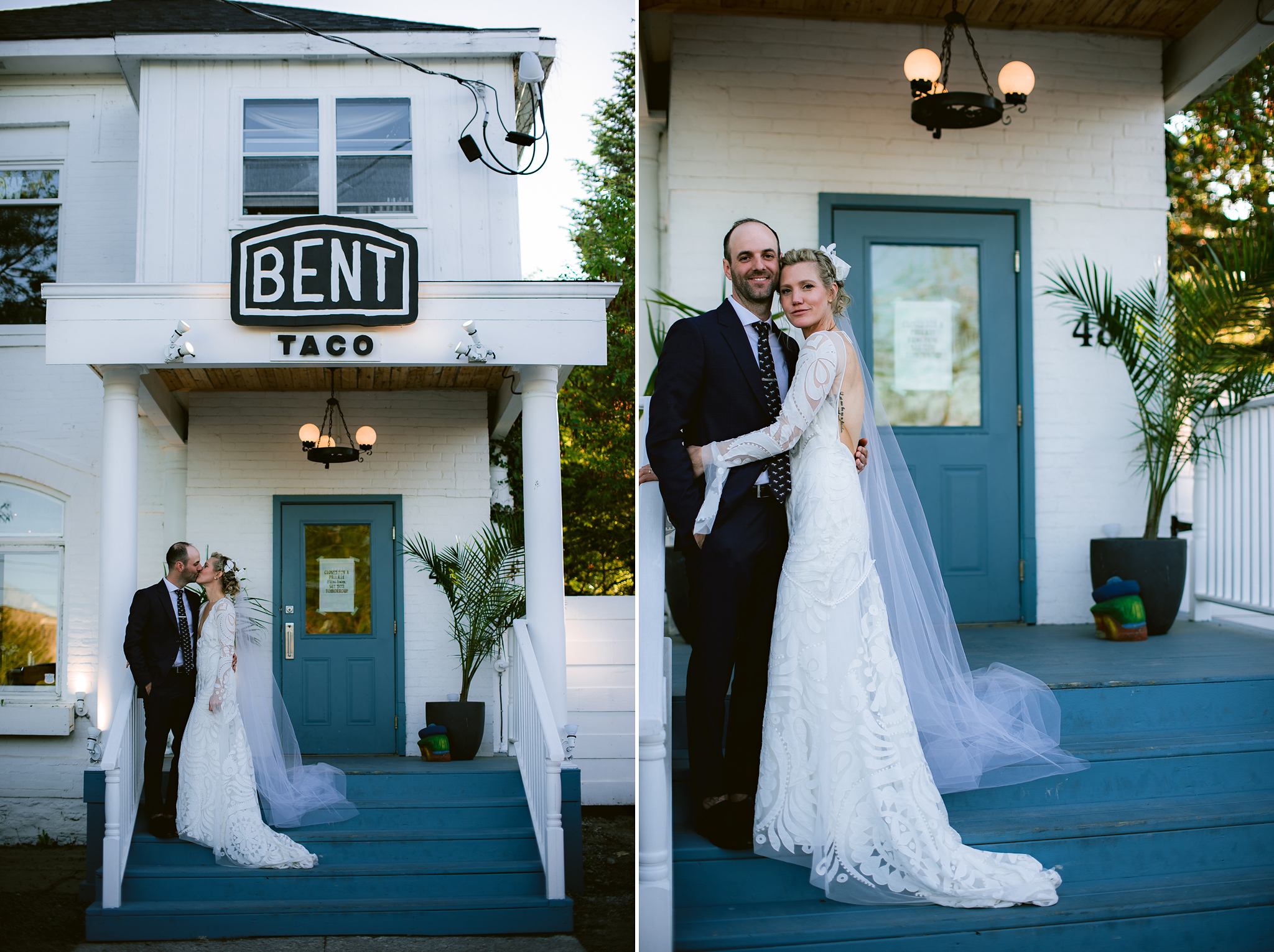 Bent Taco intimate wedding in Collingwood