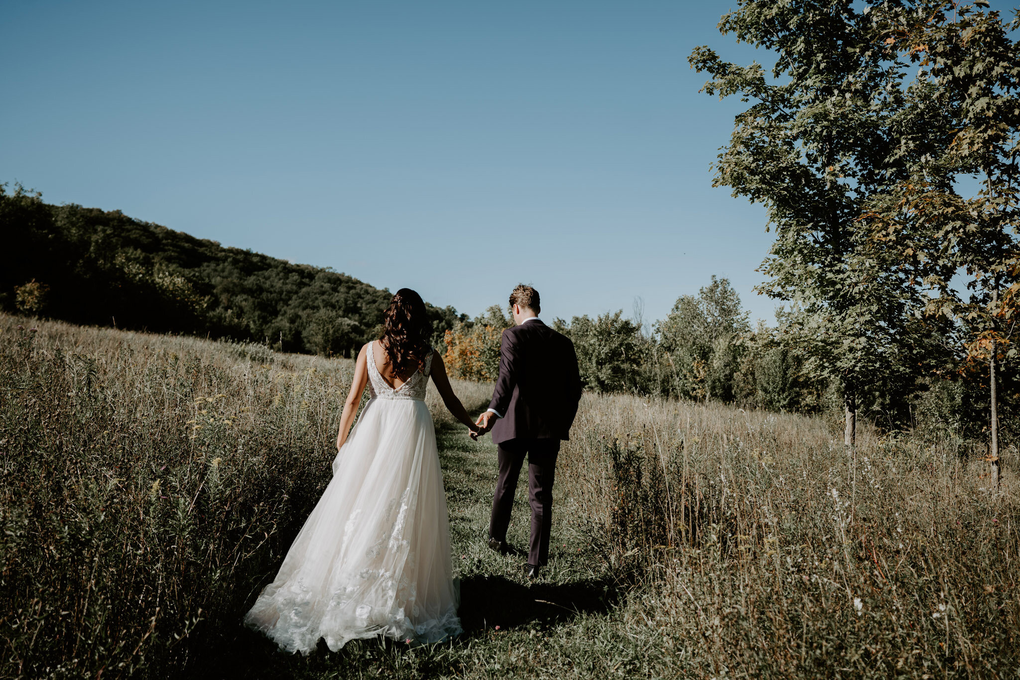 Georgian Bay Summer Backyard Brunch Wedding