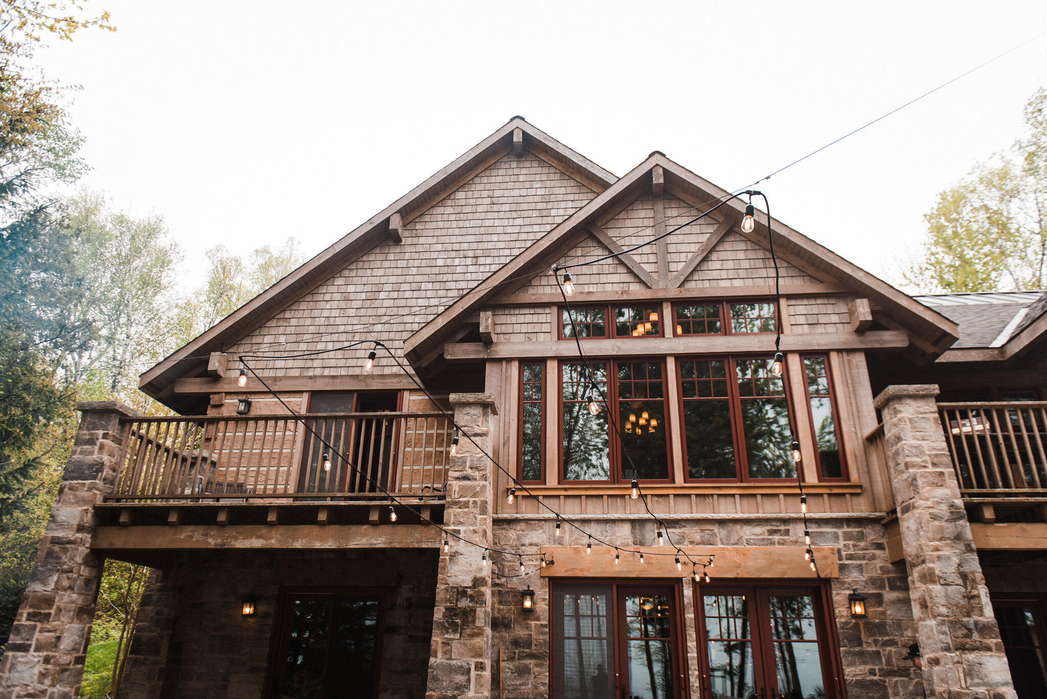 Georgian Bay lakeside romantic wedding at Serenity Cottage