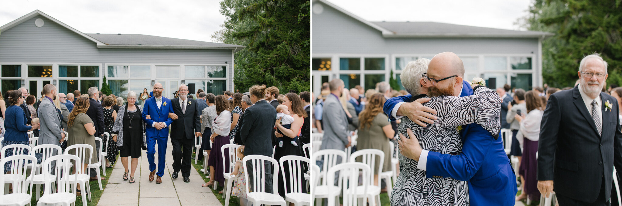 Playful September Georgian Bay wedding at Bear Estates