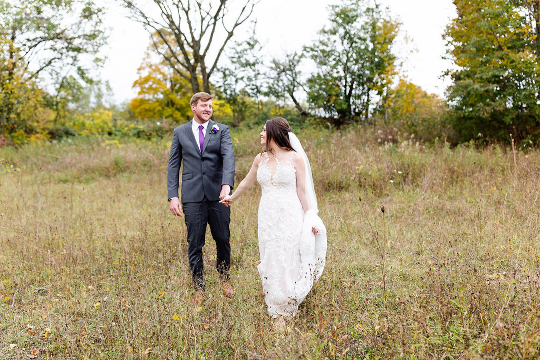 Beautiful Colourful Autumn Wedding at Walters Falls Inn