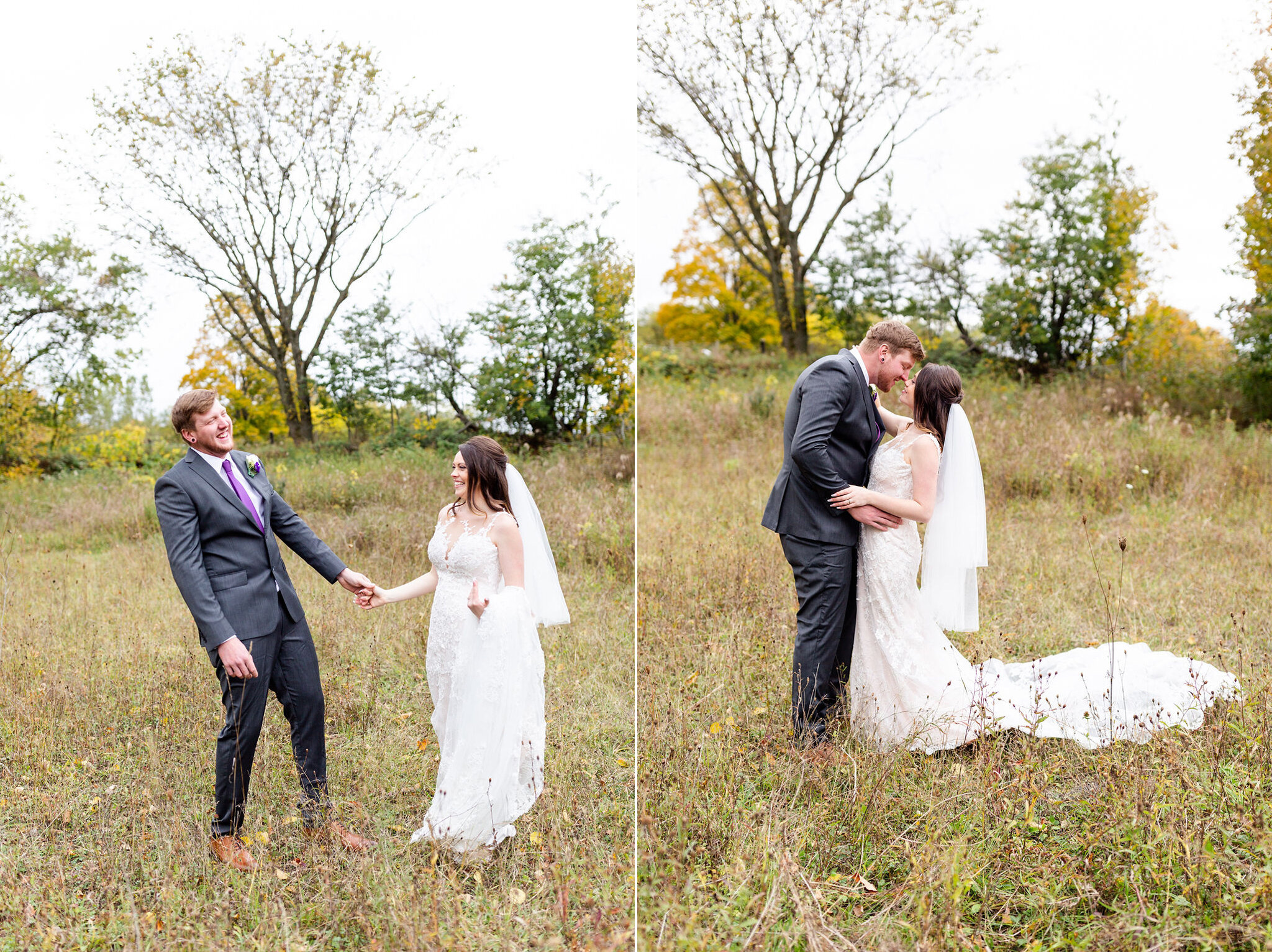 Beautiful Colourful Autumn Wedding at Walters Falls Inn