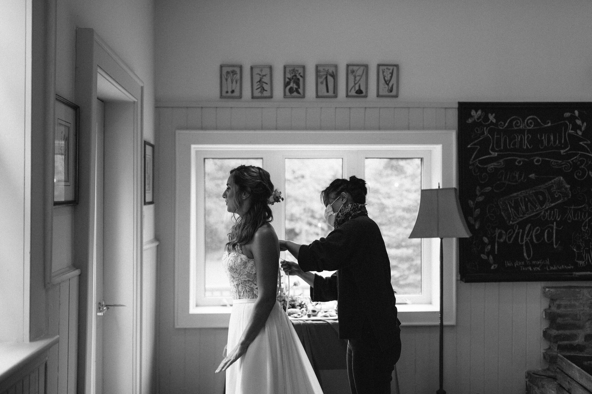 South Georgian Bay Elopement in Foggy Grey Highlands