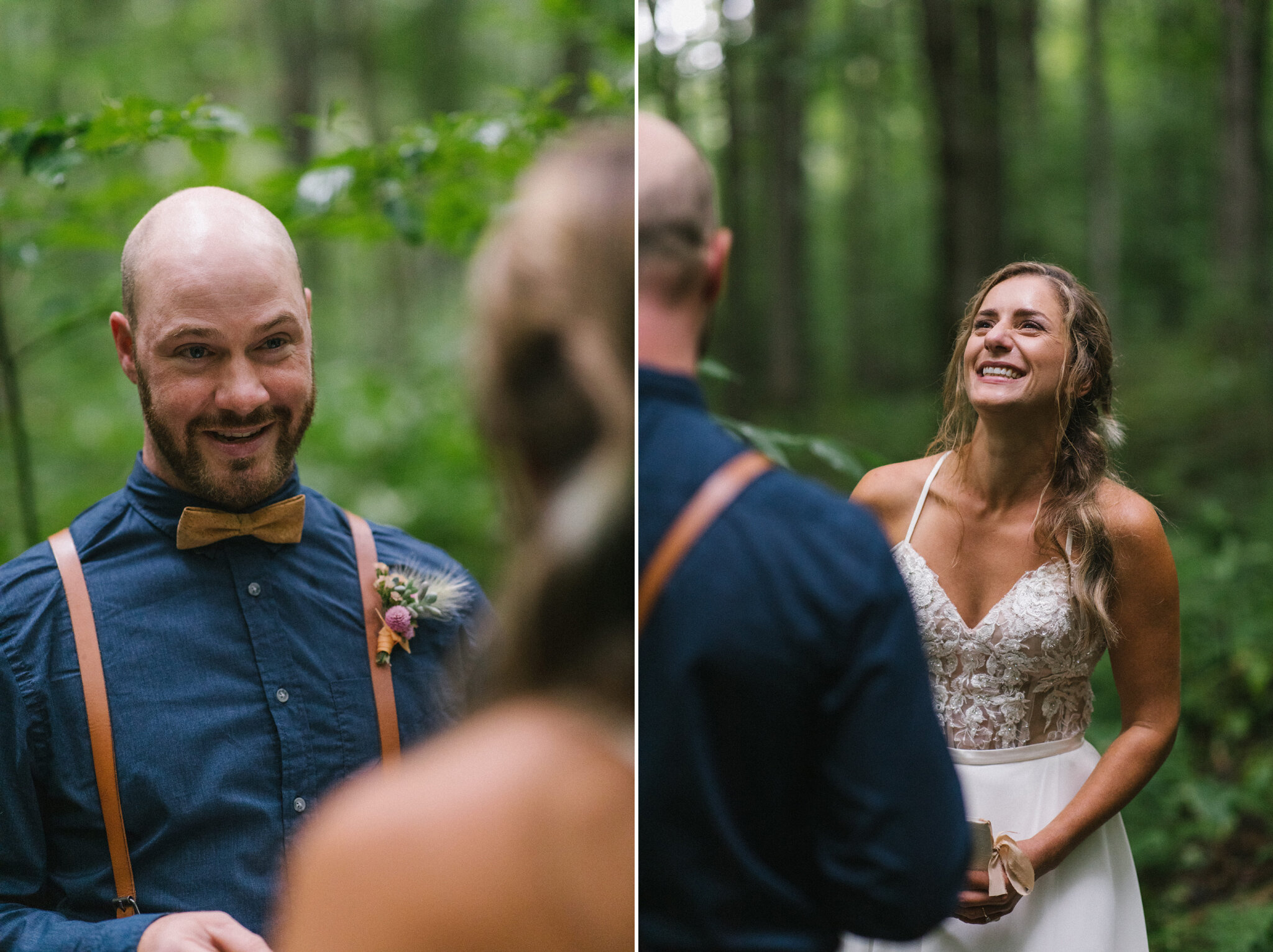 South Georgian Bay Elopement in Foggy Grey Highlands