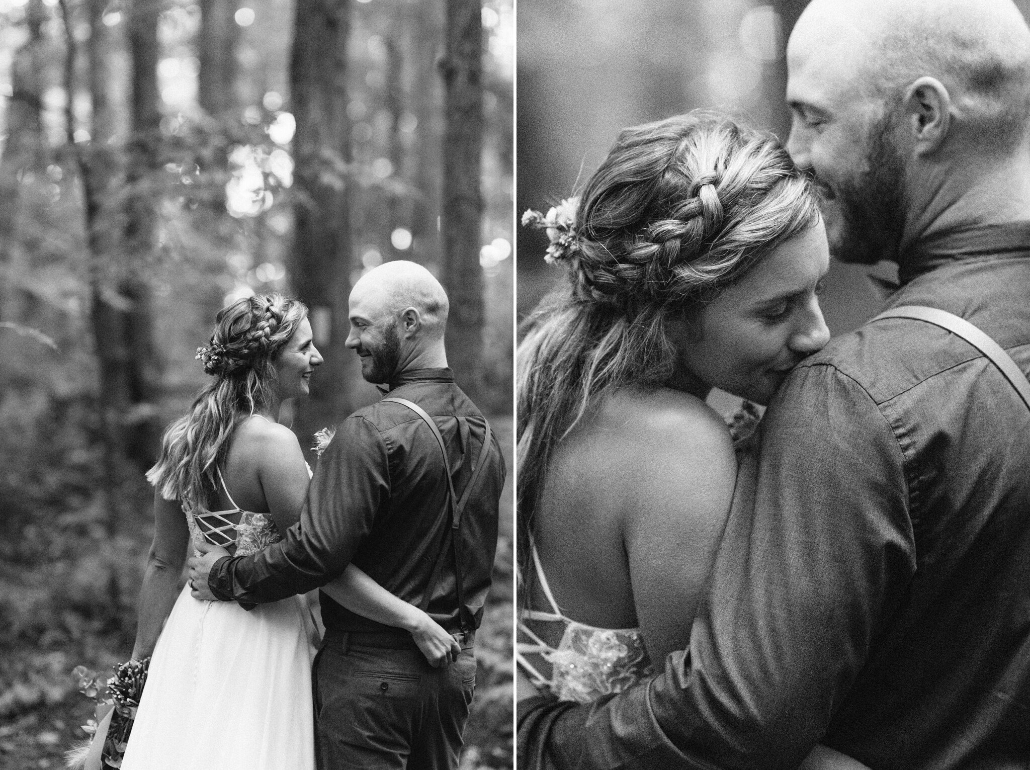 South Georgian Bay Elopement in Foggy Grey Highlands