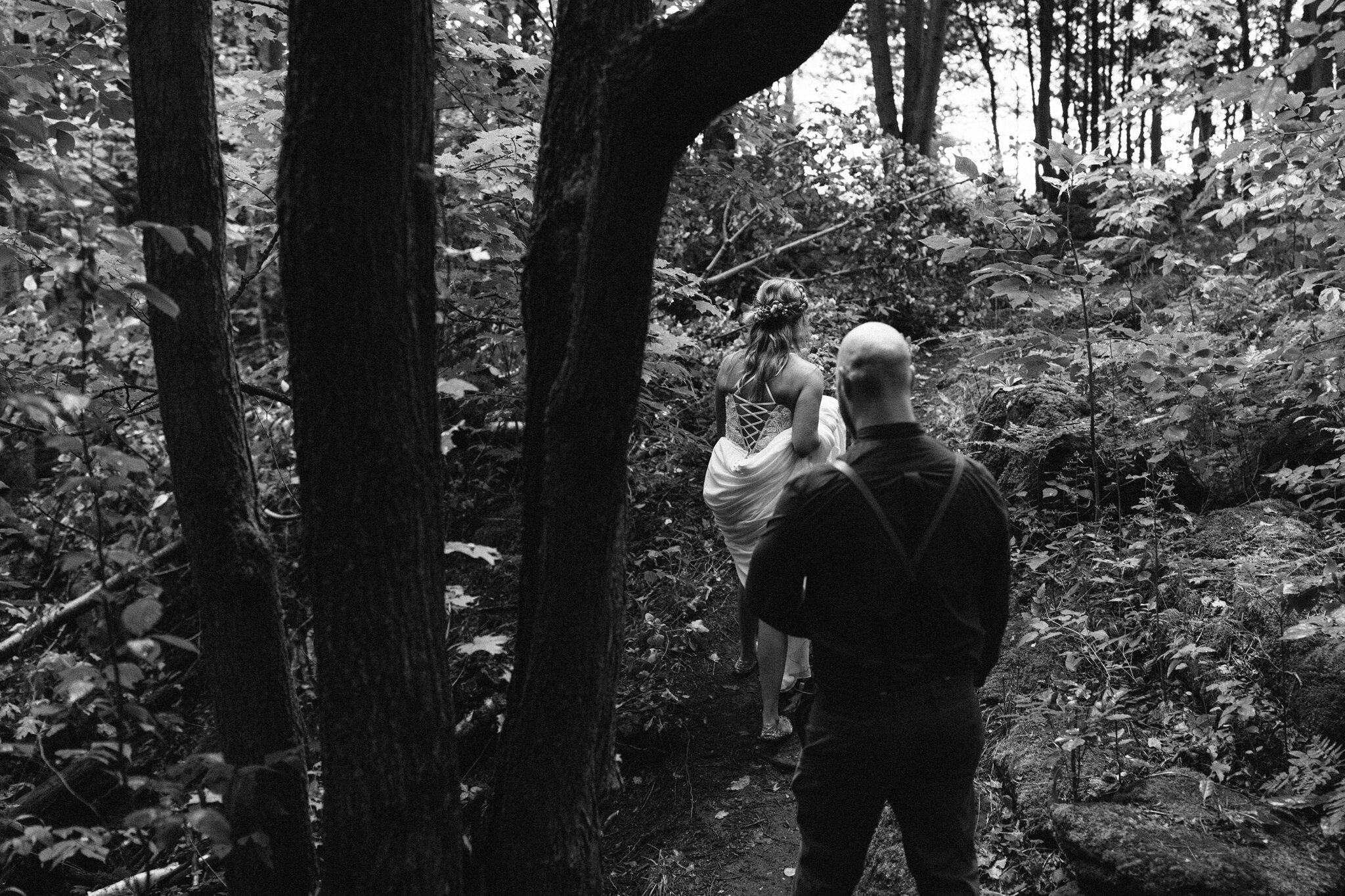 South Georgian Bay Elopement in Foggy Grey Highlands