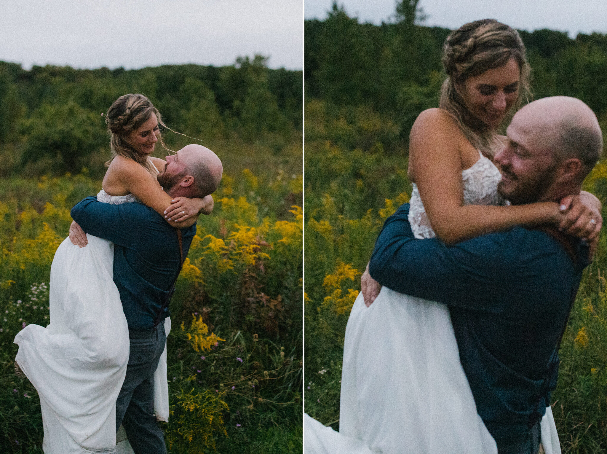 South Georgian Bay Elopement in Foggy Grey Highlands