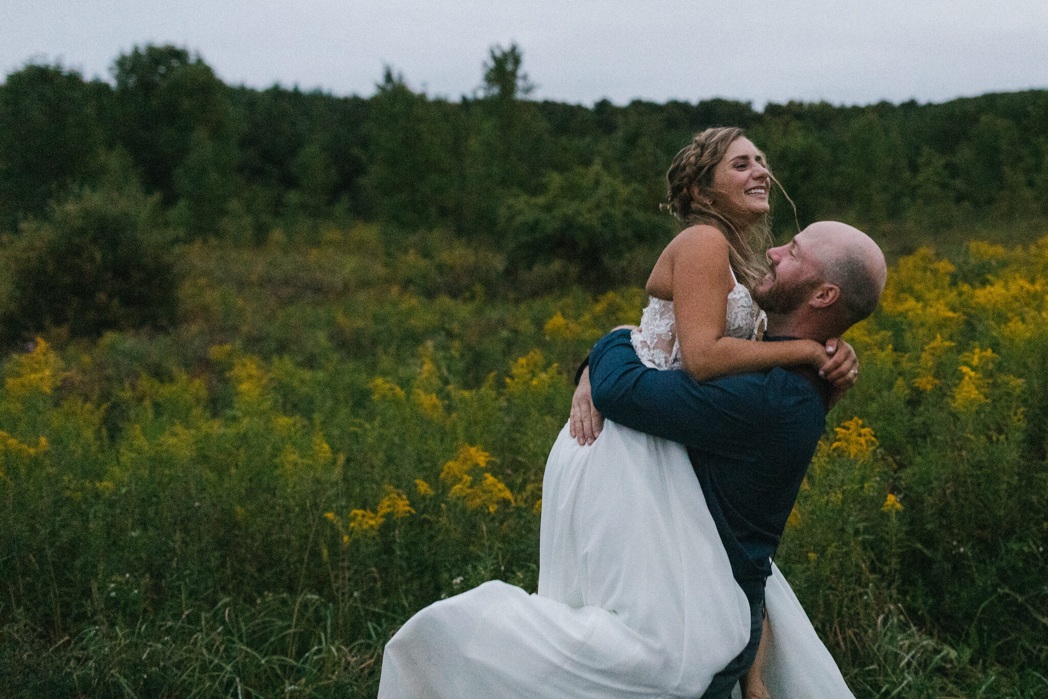 South Georgian Bay Elopement in Foggy Grey Highlands