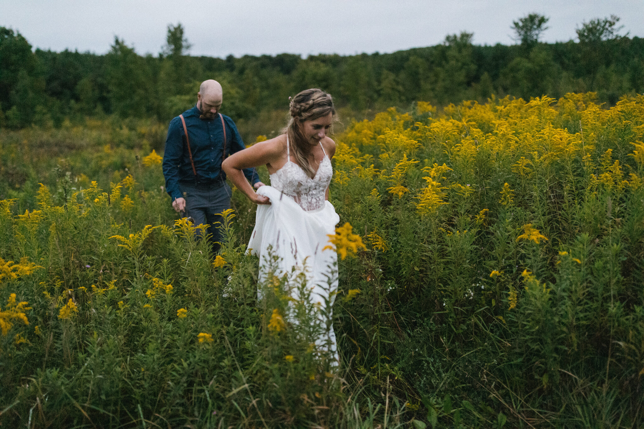 South Georgian Bay Elopement in Foggy Grey Highlands