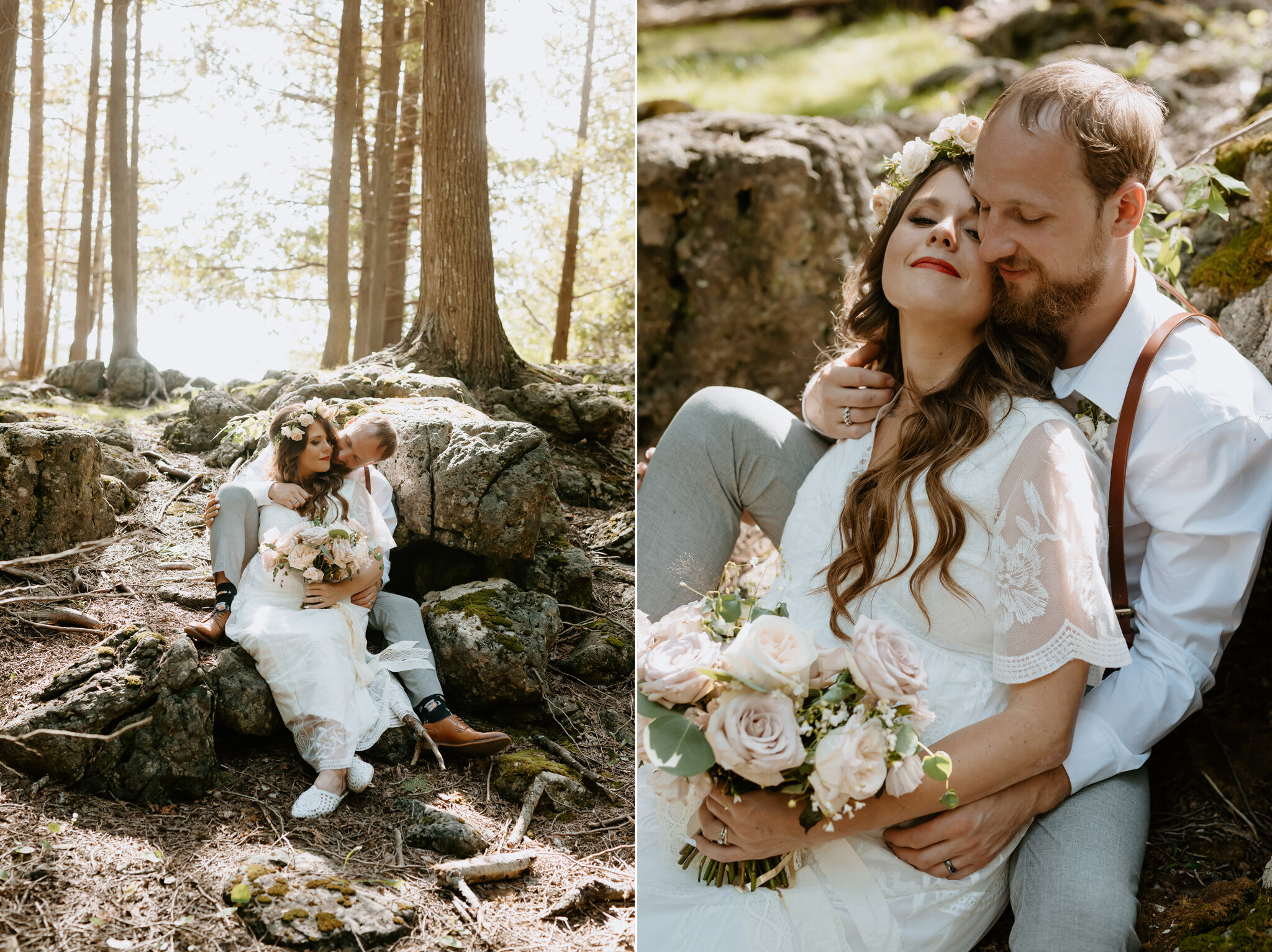 Intimate Boho Wedding at Golden Legacy Wedding Venue