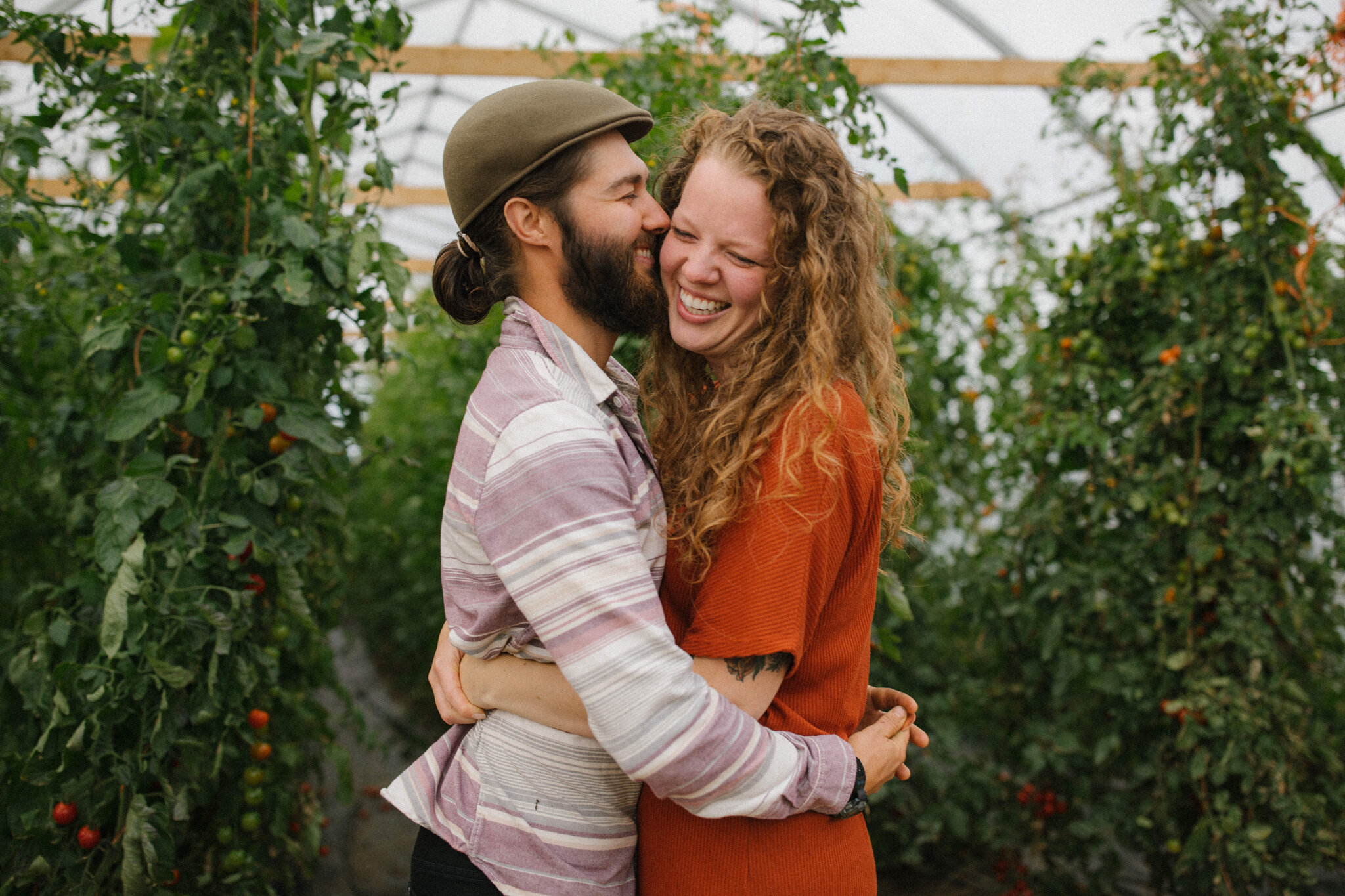 Surprise proposal at Good Family Farm in Meaford
