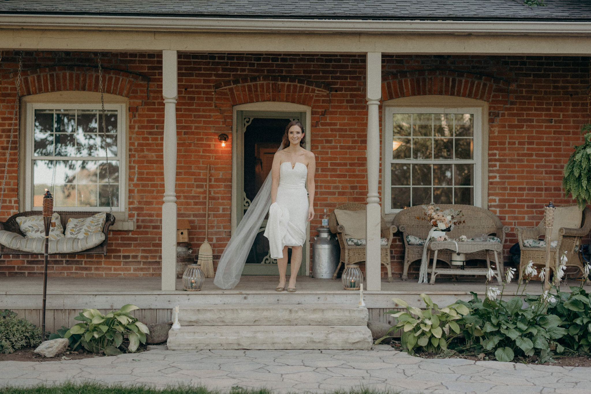  An intimate wedding at Good Family Farms with caterer Sumac and Salt by Toronto wedding photographer Daring Wanderer // www.daringwanderer.com 