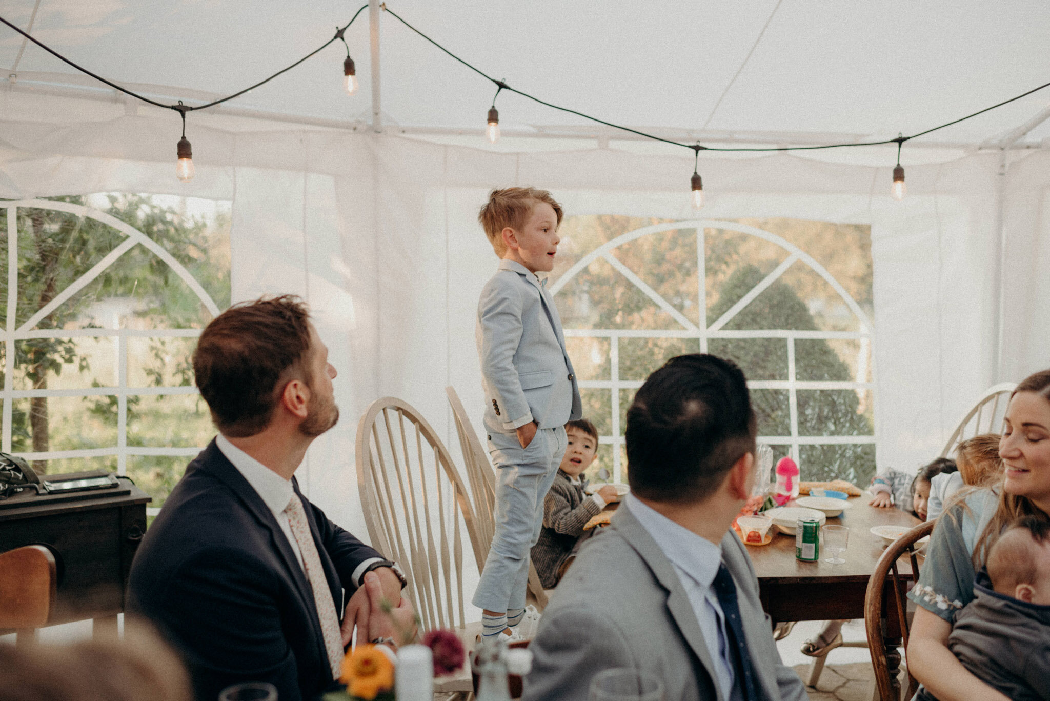  An intimate wedding at Good Family Farms with caterer Sumac and Salt by Toronto wedding photographer Daring Wanderer // www.daringwanderer.com 