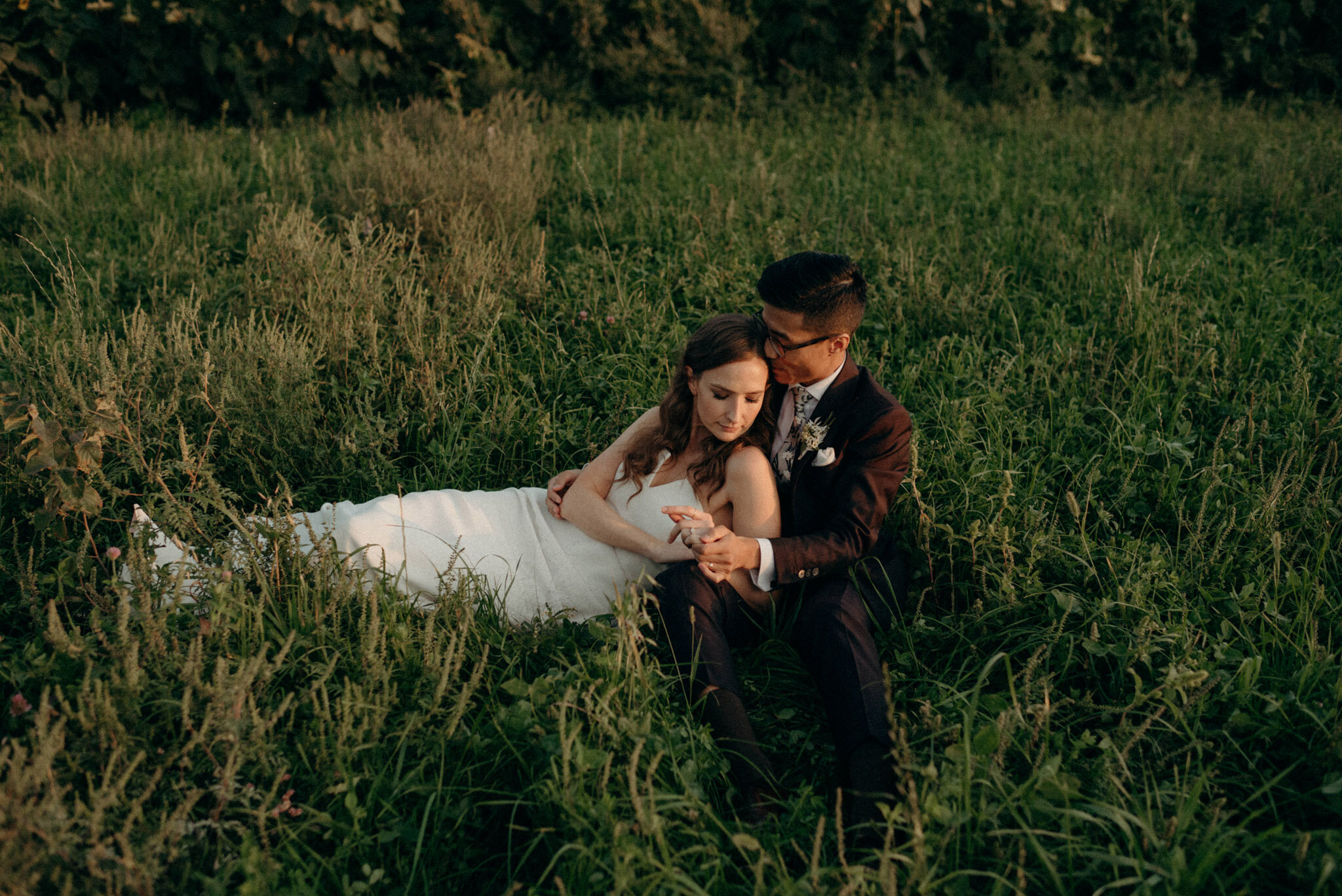  An intimate wedding at Good Family Farms with caterer Sumac and Salt by Toronto wedding photographer Daring Wanderer // www.daringwanderer.com 