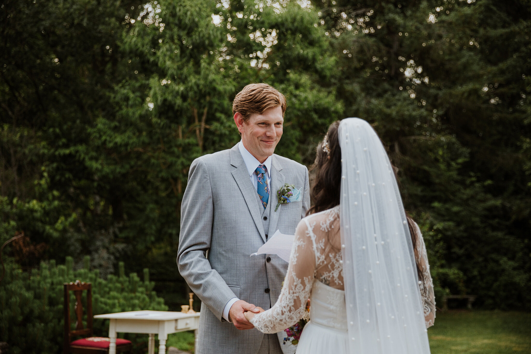 personal vows keppel croft gardens wedding