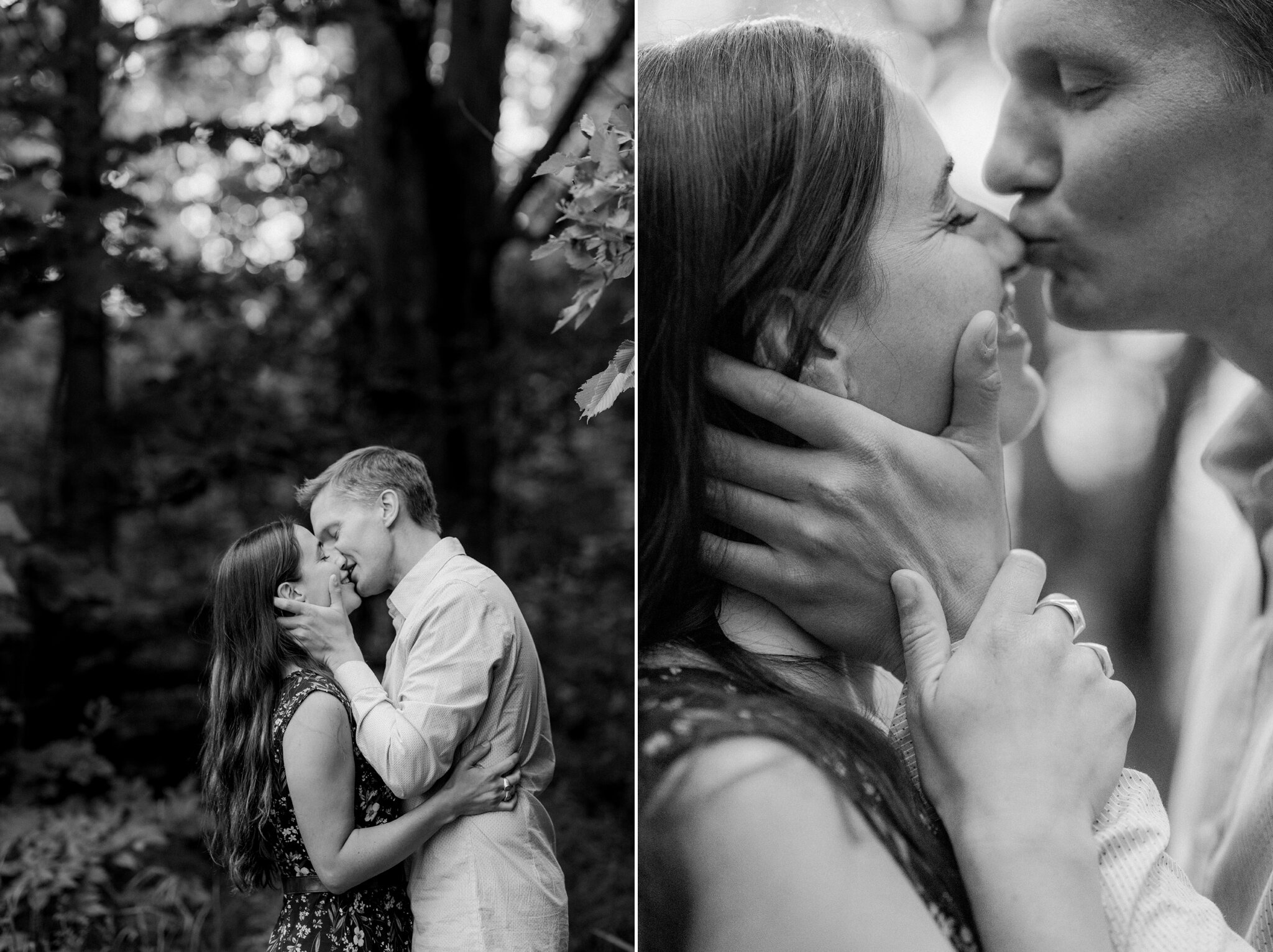 Beaver Valley forest couples session