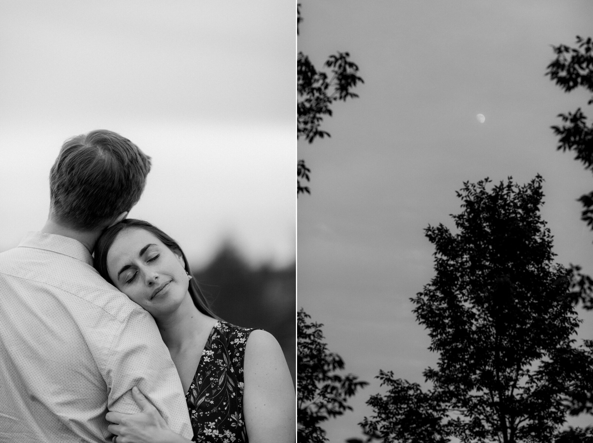 Summer solstice engagement session on Bruce Trail
