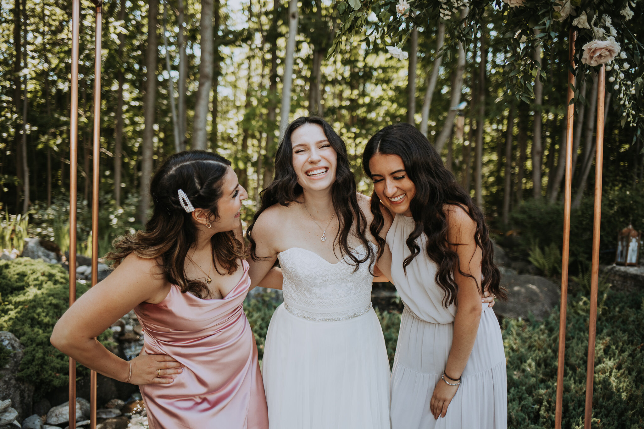 mix and match bridesmaid dresses