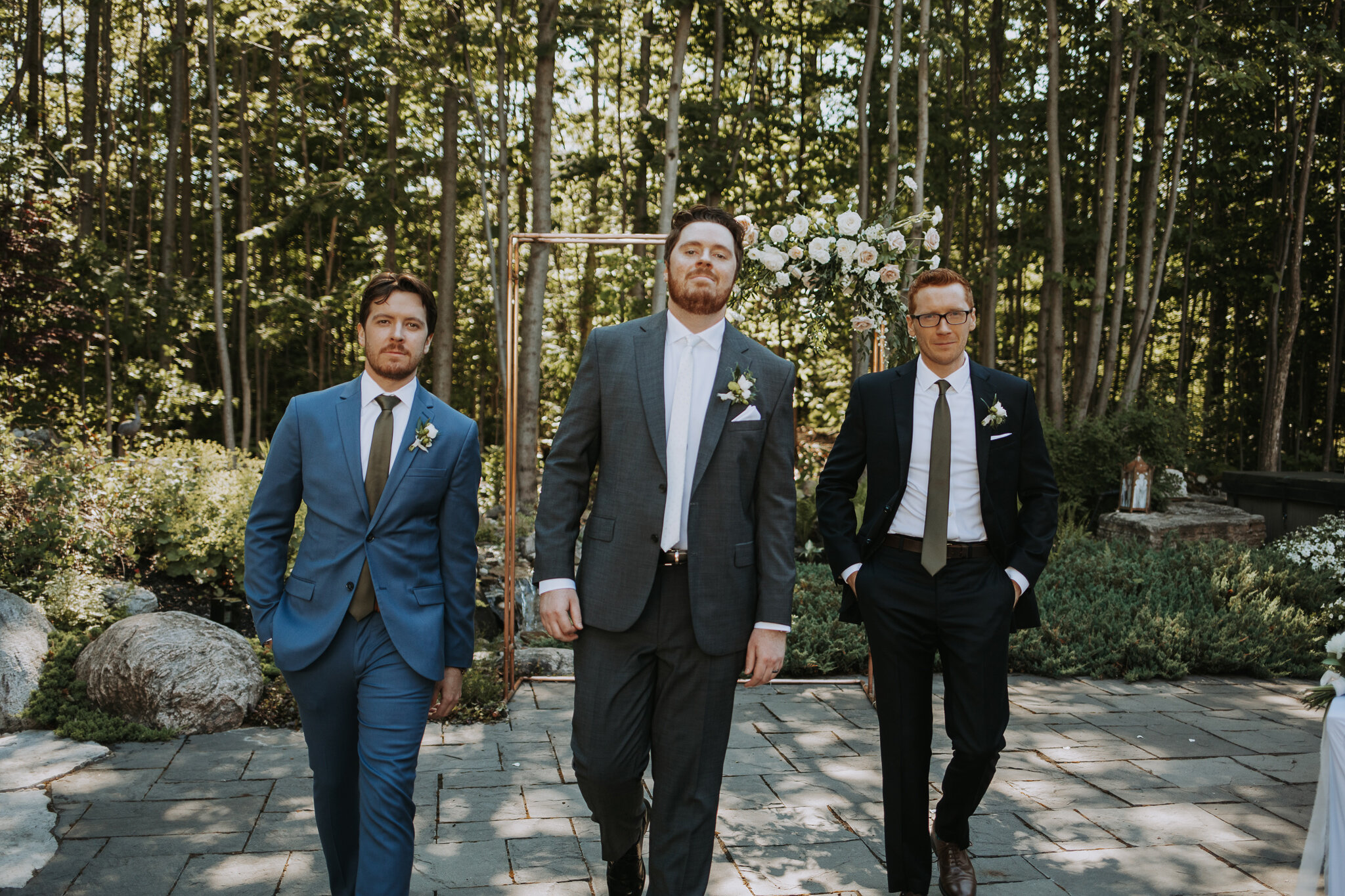 Groomsmen style inspiration mix and match